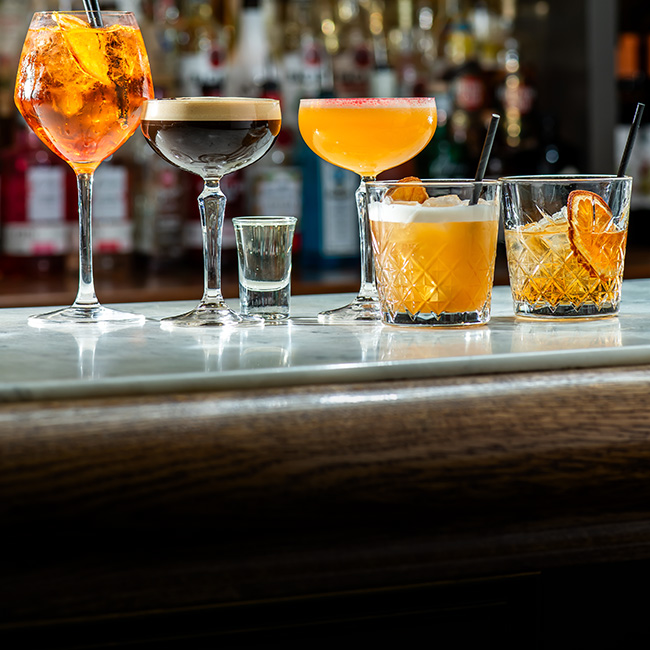 Wine & Drinks menu at The Devon Doorway