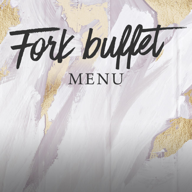 Fork buffet menu at The Devon Doorway